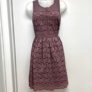 Altar’d State Sleeveless Lace Overlayed Dress